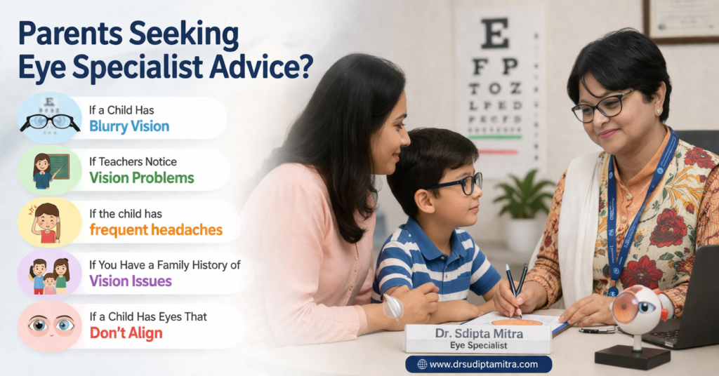 Parents Seeking Eye Specialist Advice?